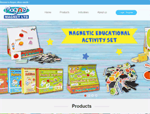 Tablet Screenshot of magnet-ltd.com